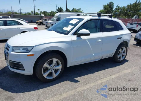 2020 Audi Q5 Premium 45 Tfsi Quattro S Tronic from USA, damaged, VIN WA1ANAFY8L2034151